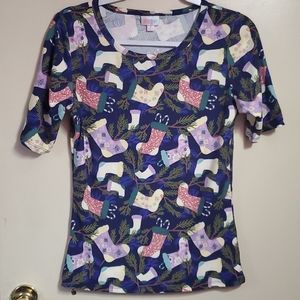 Lularoe small Christmas Gigi